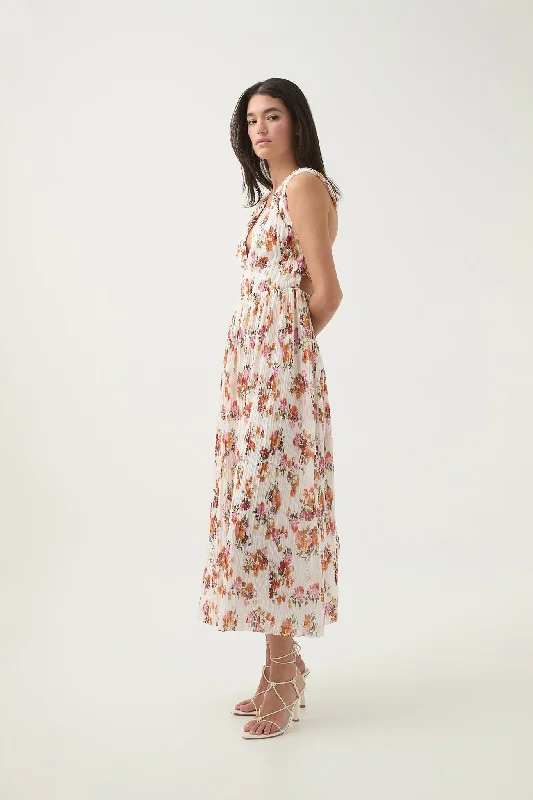 Becoming Bow Back Midi Dress