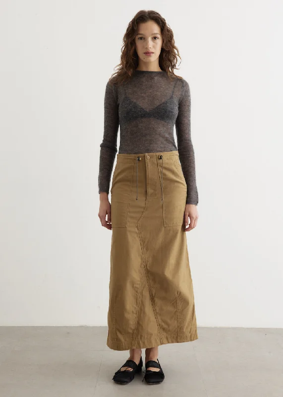 String Fatigue Skirt