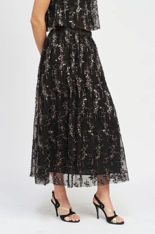 Sync Midi Skirt