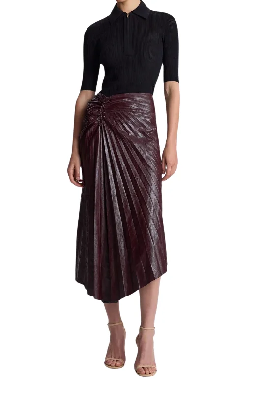 Tracy Skirt in Cordovan