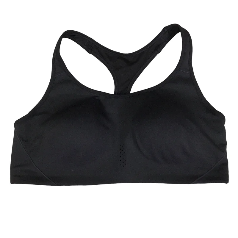 Athletic Bra By Avia In Black, Size: 2x