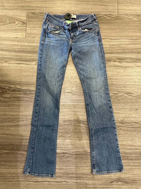 Jeans Boot Cut By Hollister In Blue, Size: 4