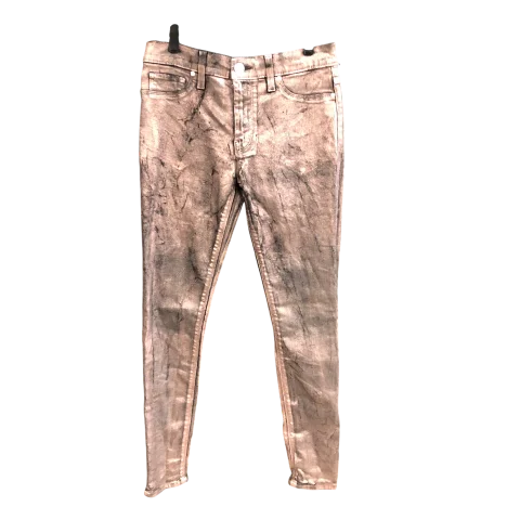 Jeans Designer By Hudson In Bronze, Size: 4