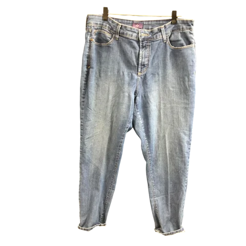 Jeans Designer By Not Your Daughters Jeans In Denim, Size: 14