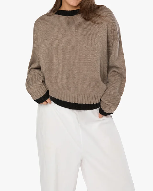 Oversized Crew Neck Sweater