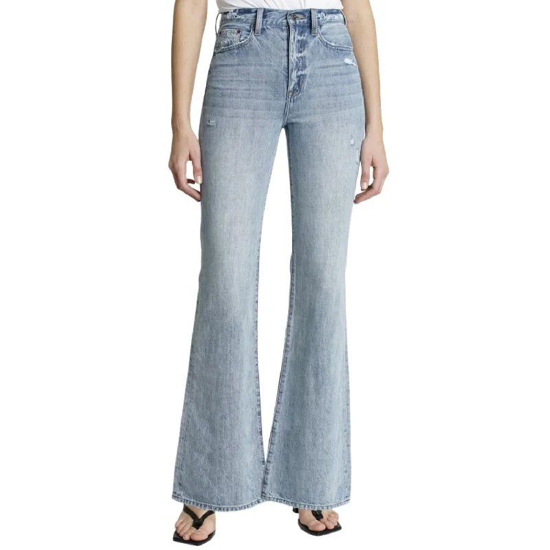 Stevie High Rise Flare Jean In Ruthless