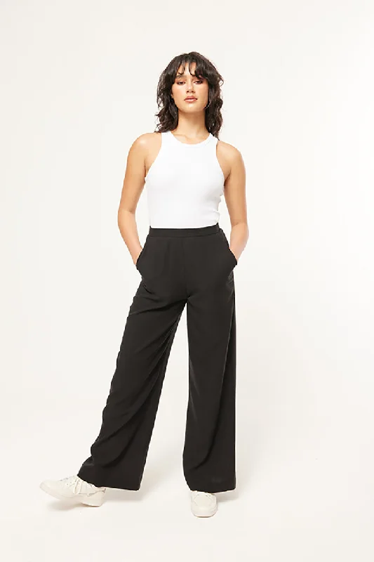 Huffer Staple Pant Black