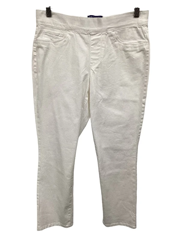 Pants Cropped By Bandolino In White, Size: 6