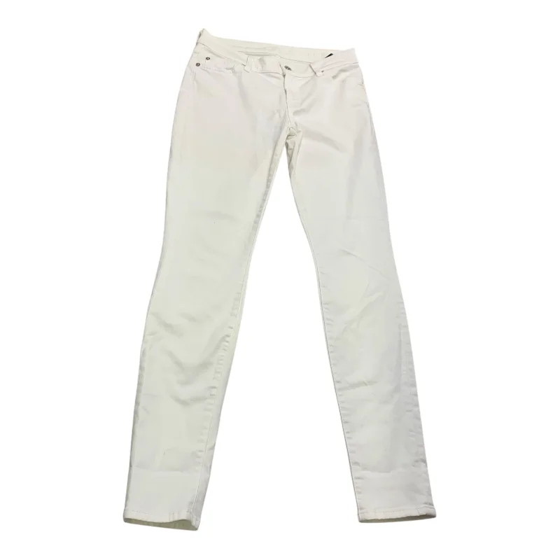 Pants Designer By 7 For All Mankind In White, Size: 4