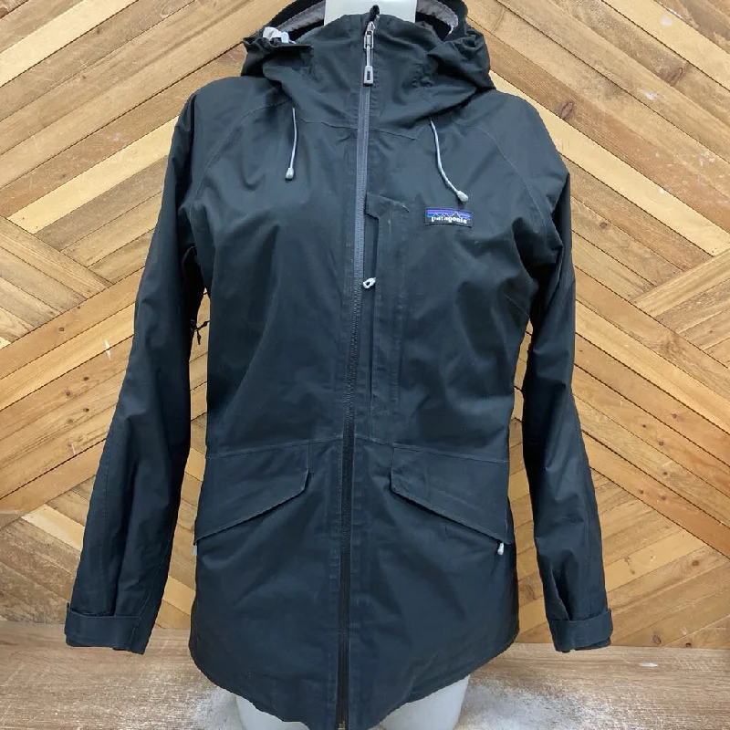 Patagonia - Women's Insulated ski jacket - MSRP compared $389: Black-women-MD