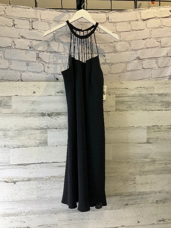 Dress Party Midi By Evan-picone In Black, Size: Xl