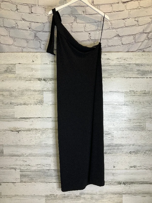 Dress Casual Maxi By Ann Taylor In Black, Size: S