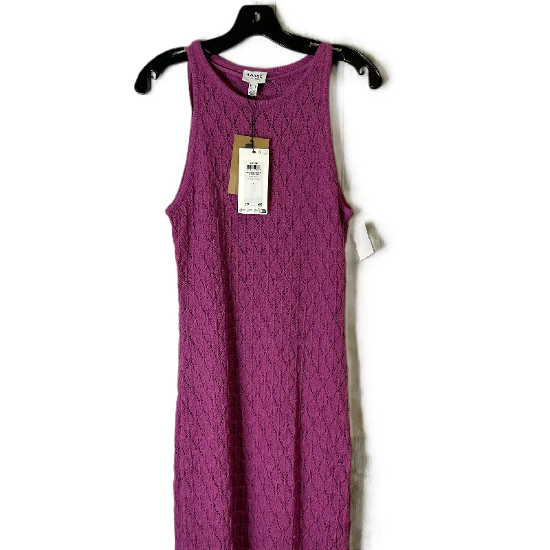 Dress Casual Maxi By Aware In Purple, Size: L