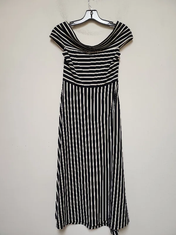 Dress Casual Maxi By Banana Republic In Striped Pattern, Size: S