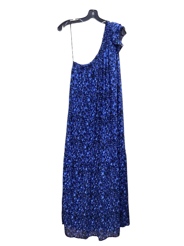 Dress Casual Maxi By Collective Concepts In Blue, Size: L