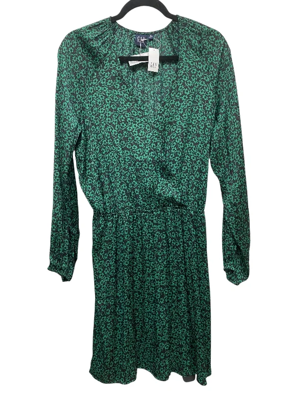 Dress Casual Maxi By Gap In Green, Size: M