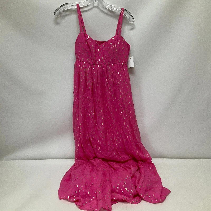 Dress Casual Maxi By Lilly Pulitzer In Pink