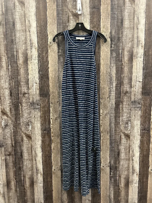 Dress Casual Maxi By Loft In Striped Pattern, Size: Xl