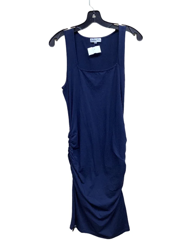 Dress Casual Maxi By Michael Stars In Blue, Size: 22