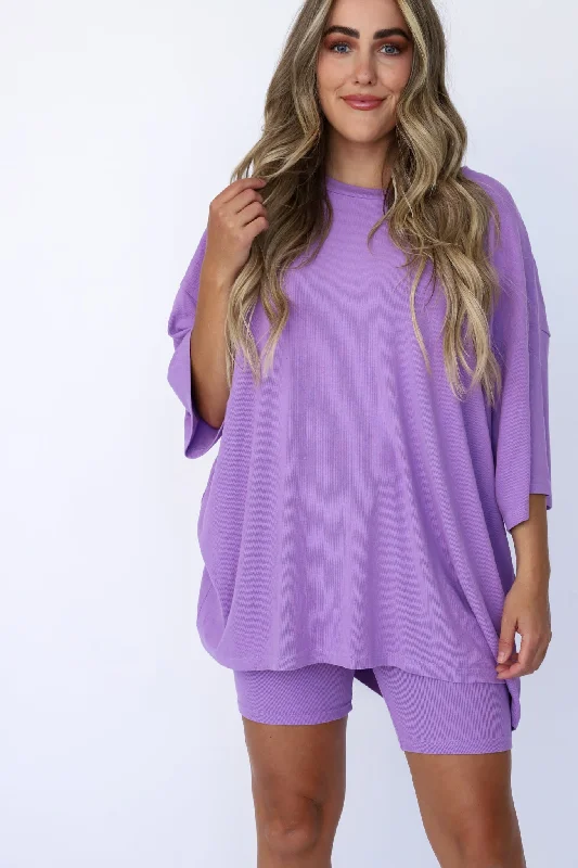 All Weekend Long Set Bright Lilac