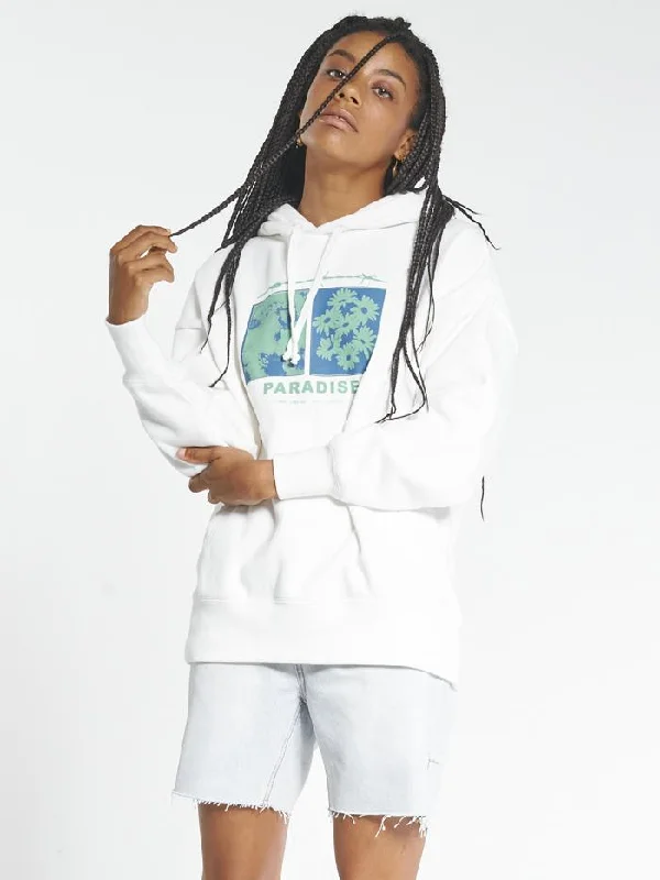 Hypnotica Slouch Hood - White