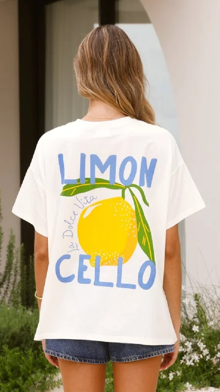 Limoncello Tee - White