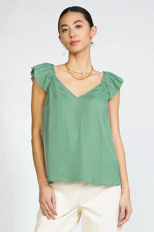 Sweetheart Ruffled Top