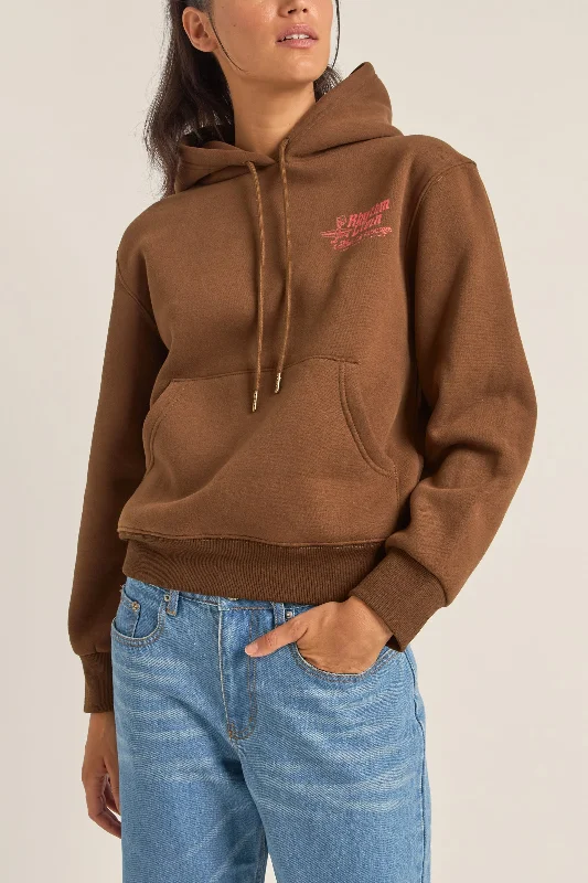 The Sound Of Change Hoodie Brown