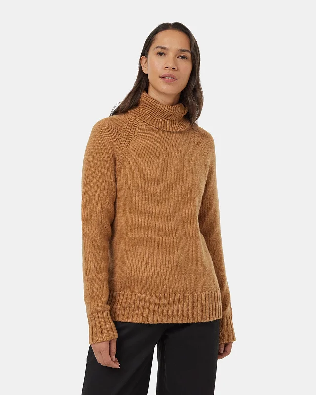 Women's Highline Wool Turtleneck Sweater